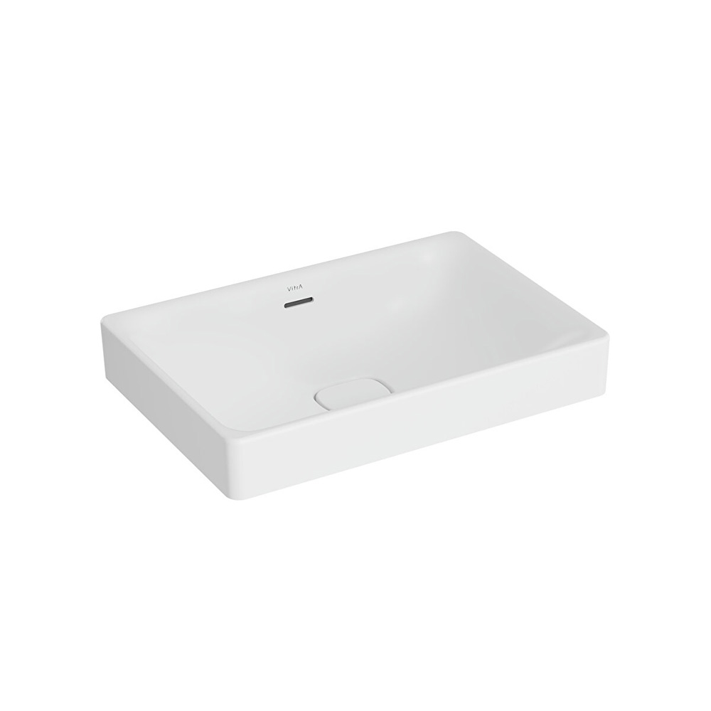 Vitra Metropole 60x40 Cm Dikdörtgen Mat Beyaz Çanak Lavabo 7535B001-1398 Hemen Al
