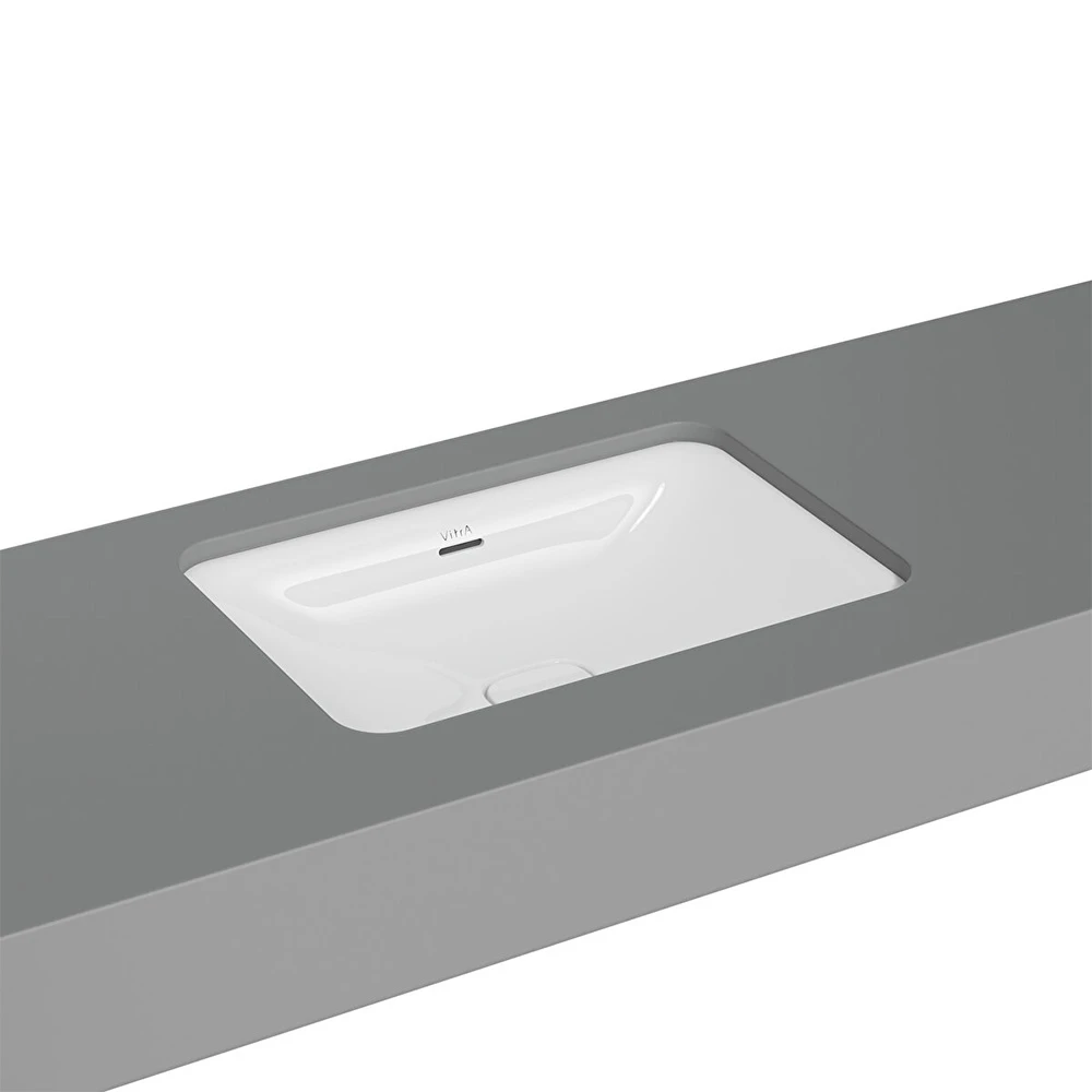 Vitra Metropole 60x40 Cm Dikdörtgen Tezgahaltı Lavabo 7535B003-1082 Hemen Al