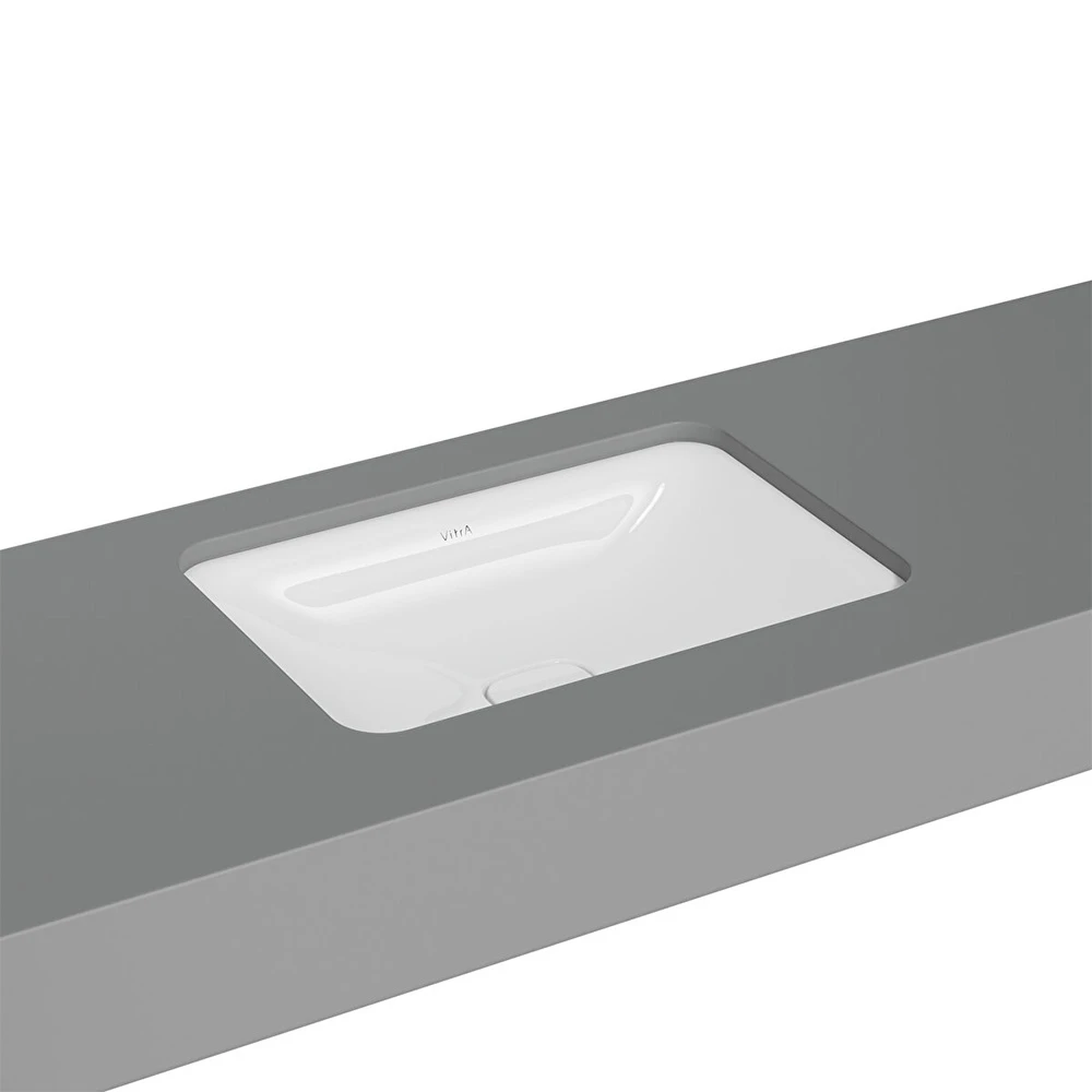 Vitra Metropole 60x40 Cm Dikdörtgen Tezgahaltı Lavabo 7535B003-1083 Hemen Al