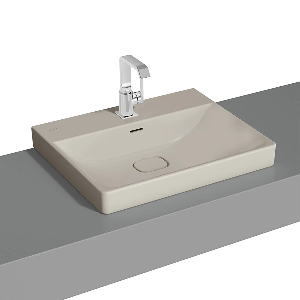 Vitra Metropole 60x47 Cm Mat Bej Çanak Lavabo 7526B020-0973 Hemen Al
