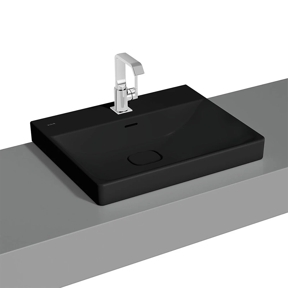 Vitra Metropole 60x47 Cm Mat Siyah Çanak Lavabo 7526B083-0973 Hemen Al