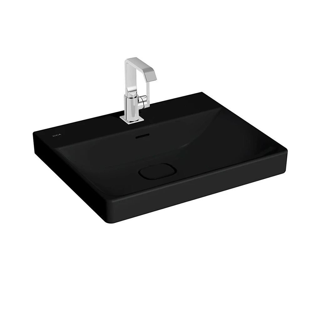 Vitra Metropole 60x47 Cm Mat Siyah Lavabo 7526B083-0001 Hemen Al