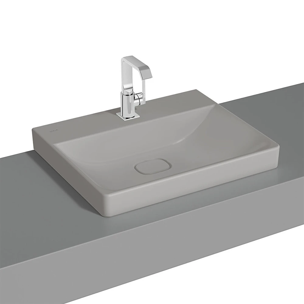 Vitra Metropole 60x47 Cm Mat Taş Gri Çanak Lavabo 7526B076-0937 Hemen Al