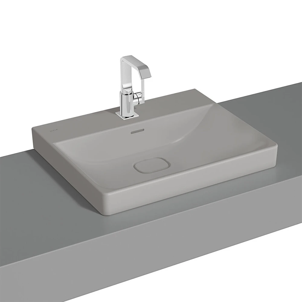 Vitra Metropole 60x47 Cm Mat Taş Gri Çanak Lavabo 7526B076-0973 Hemen Al