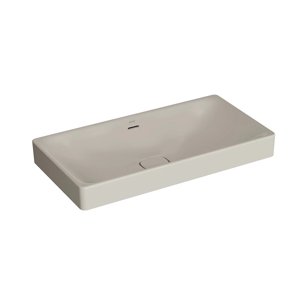 Vitra Metropole 80x40 Cm Dikdörtgen Mat Bej Çanak Lavabo 7536B020-0673 Hemen Al