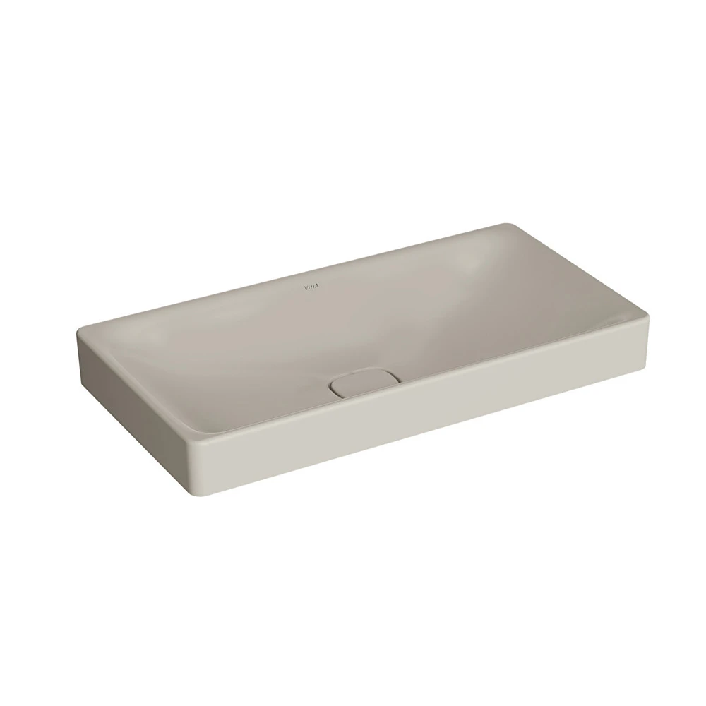 Vitra Metropole 80x40 Cm Dikdörtgen Mat Bej Çanak Lavabo 7536B020-1398 Hemen Al