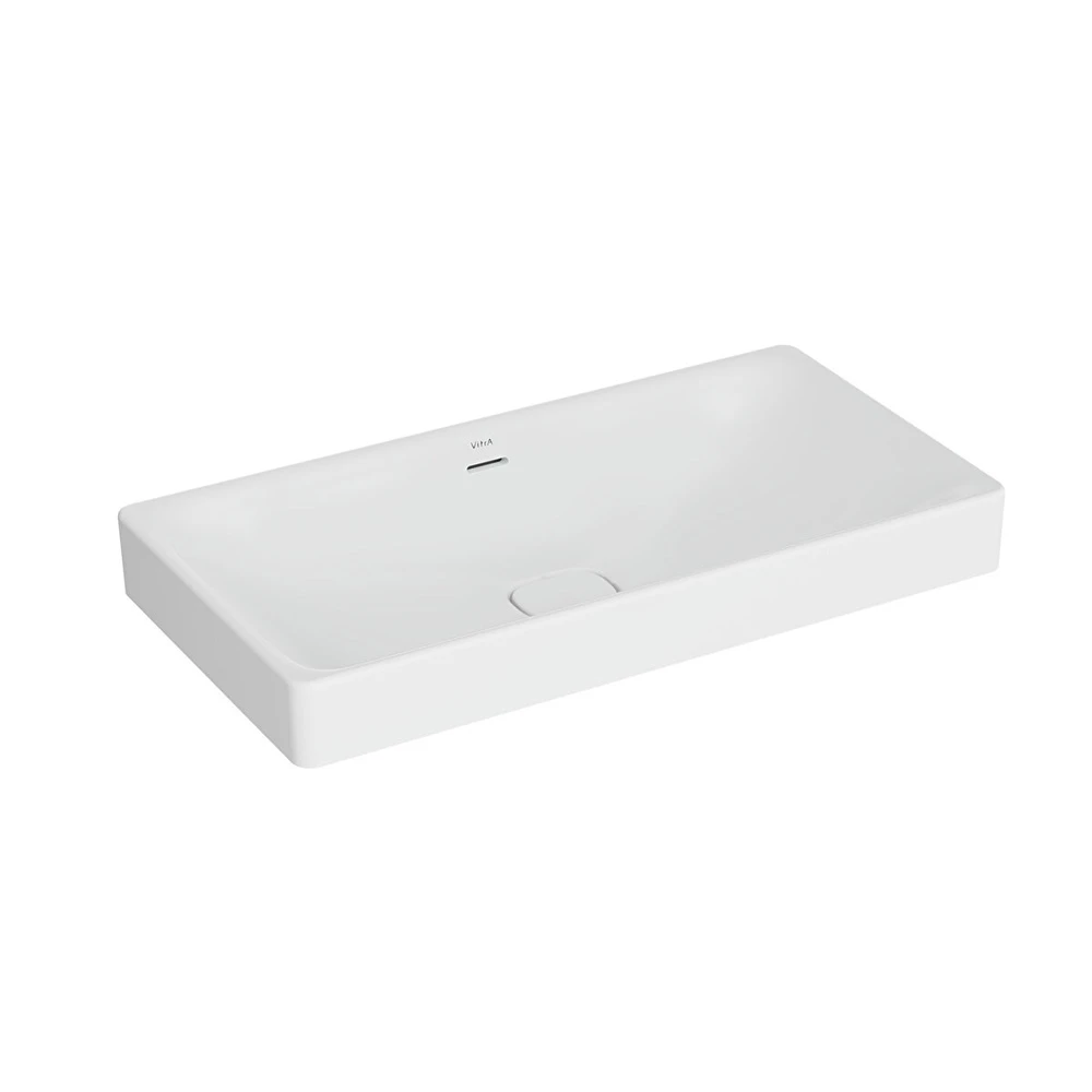 Vitra Metropole 80x40 Cm Dikdörtgen Mat Beyaz Çanak Lavabo 7536B001-0673 Hemen Al