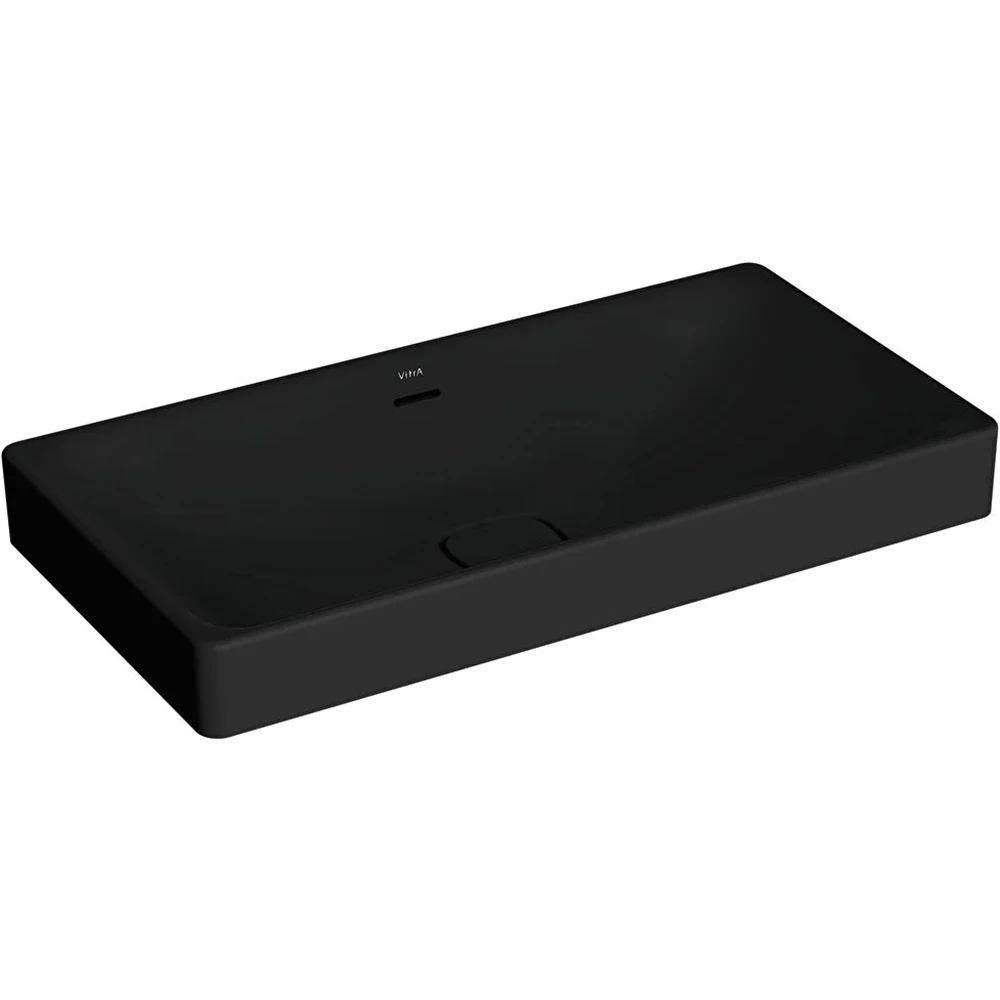 Vitra Metropole 80x40 Cm Dikdörtgen Mat Siyah Çanak Lavabo 7536B083-0673 Hemen Al