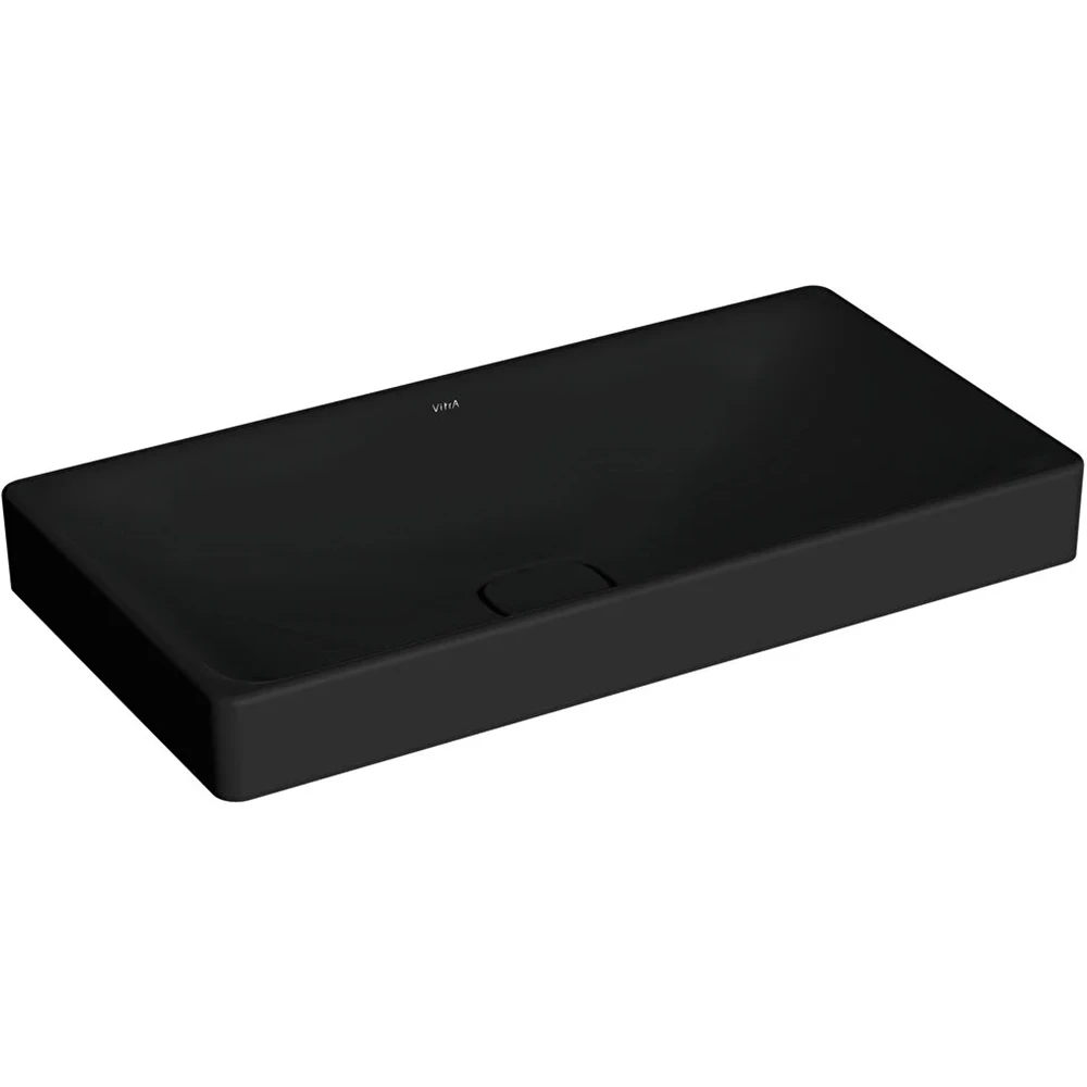 Vitra Metropole 80x40 Cm Dikdörtgen Mat Siyah Çanak Lavabo 7536B083-1398 Hemen Al