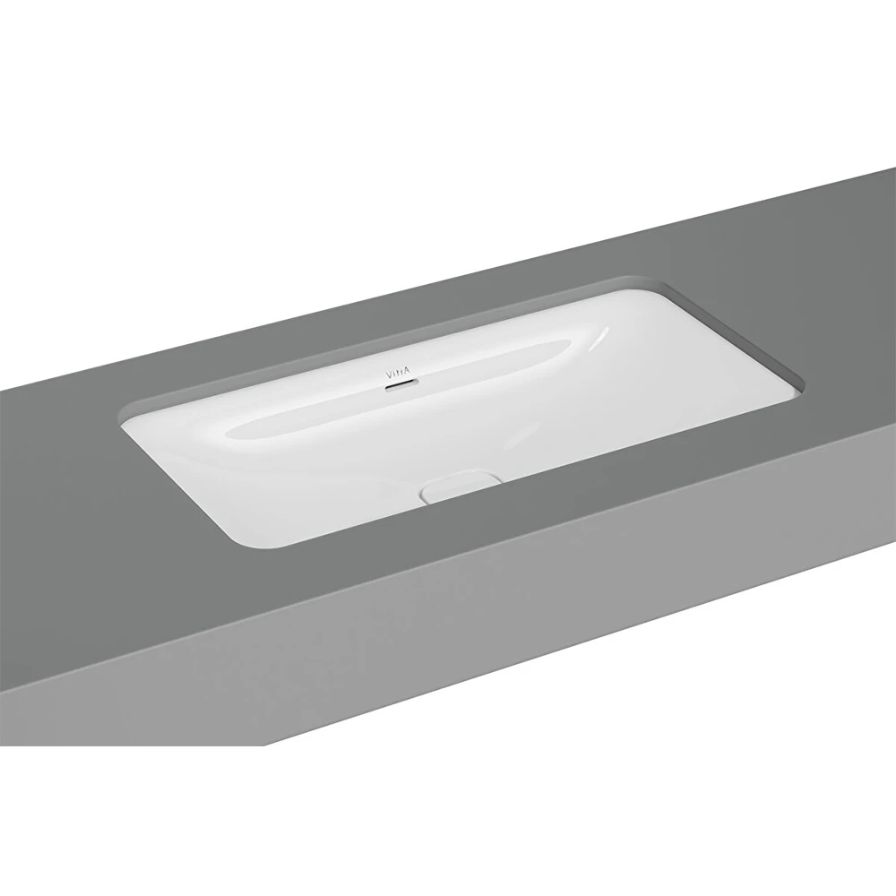 Vitra Metropole 80x40 Cm Dikdörtgen Tezgahaltı Lavabo 7536B003-1082 Hemen Al