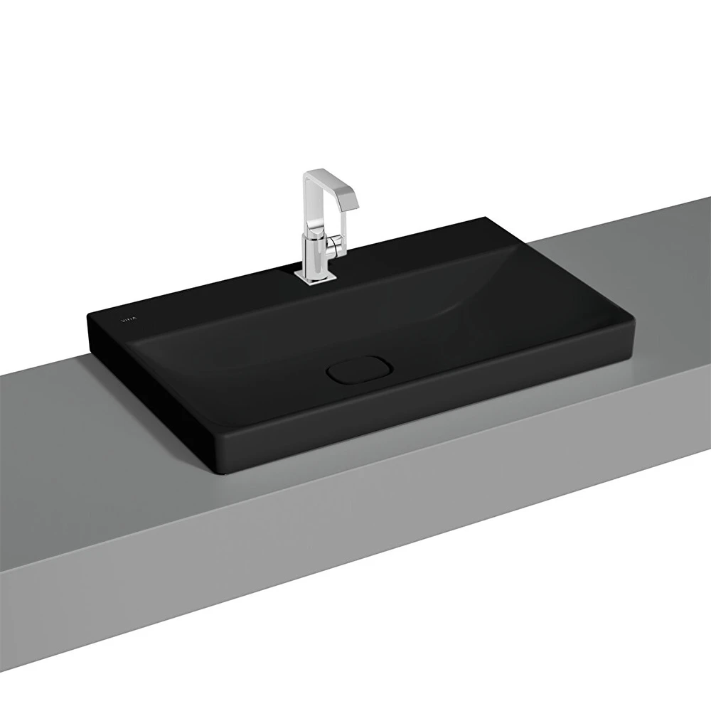 Vitra Metropole 80x47 Cm Mat Siyah Çanak Lavabo 7527B083-0937 Hemen Al