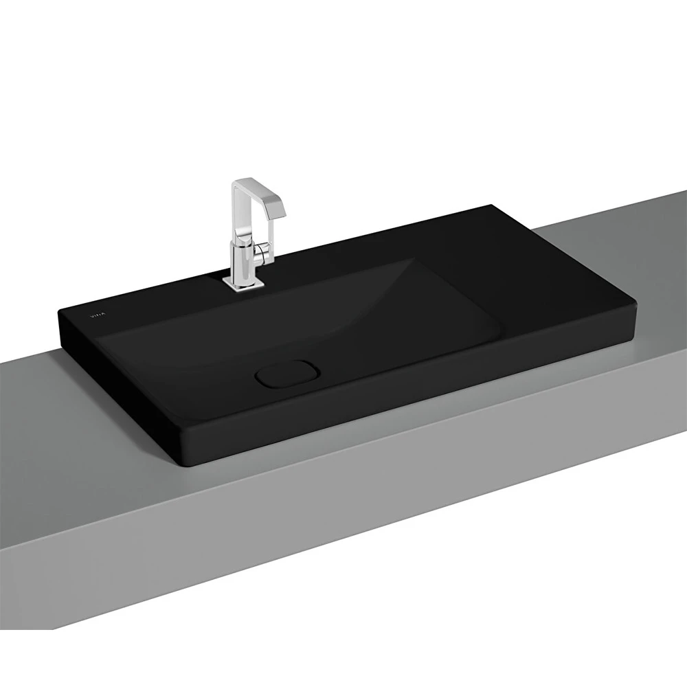 Vitra Metropole 90x47 Cm Mat Siyah Çanak Lavabo 7528B083-0937 Hemen Al