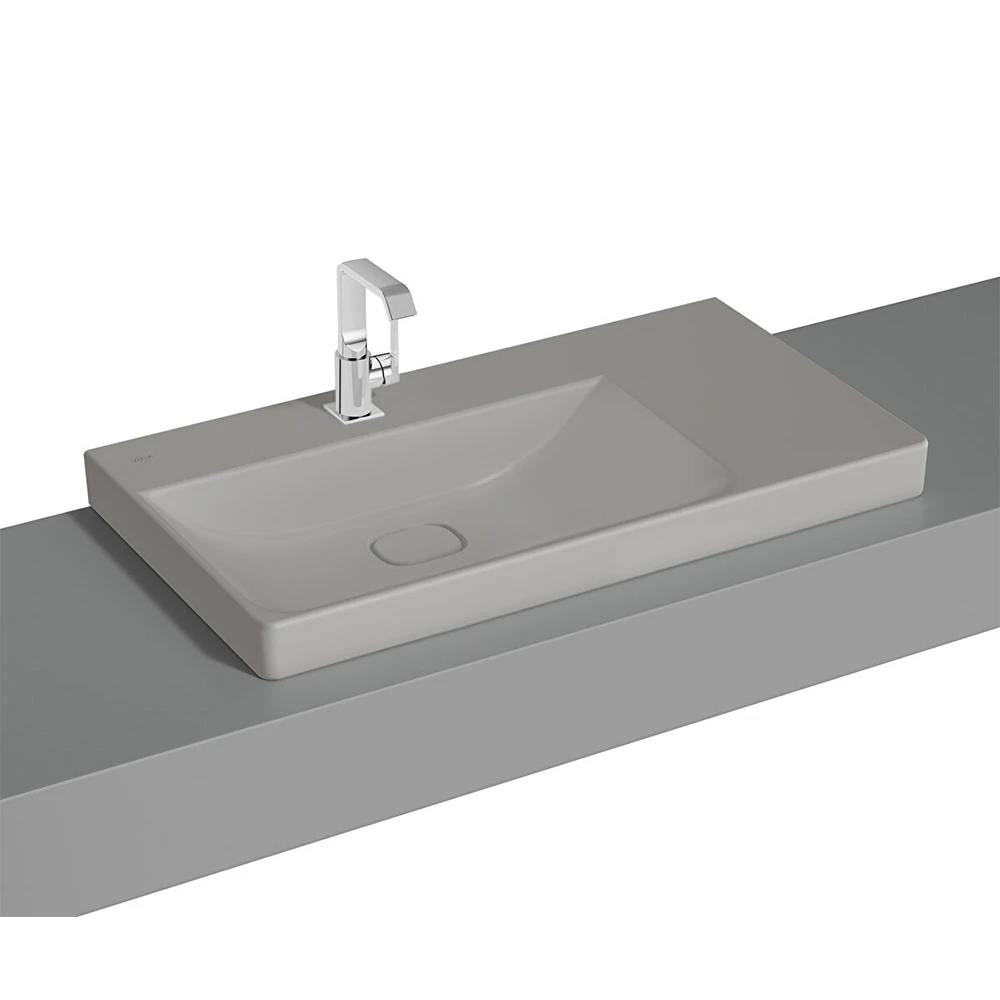 Vitra Metropole 90x47 Cm Mat Taş Gri Çanak Lavabo 7528B076-0937 Hemen Al
