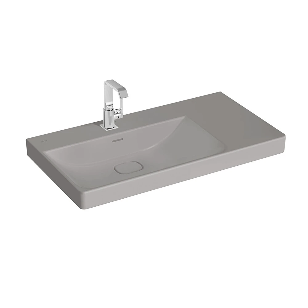 Vitra Metropole 90x47 Cm Mat Taş Gri Lavabo 7528B076-0001 Hemen Al