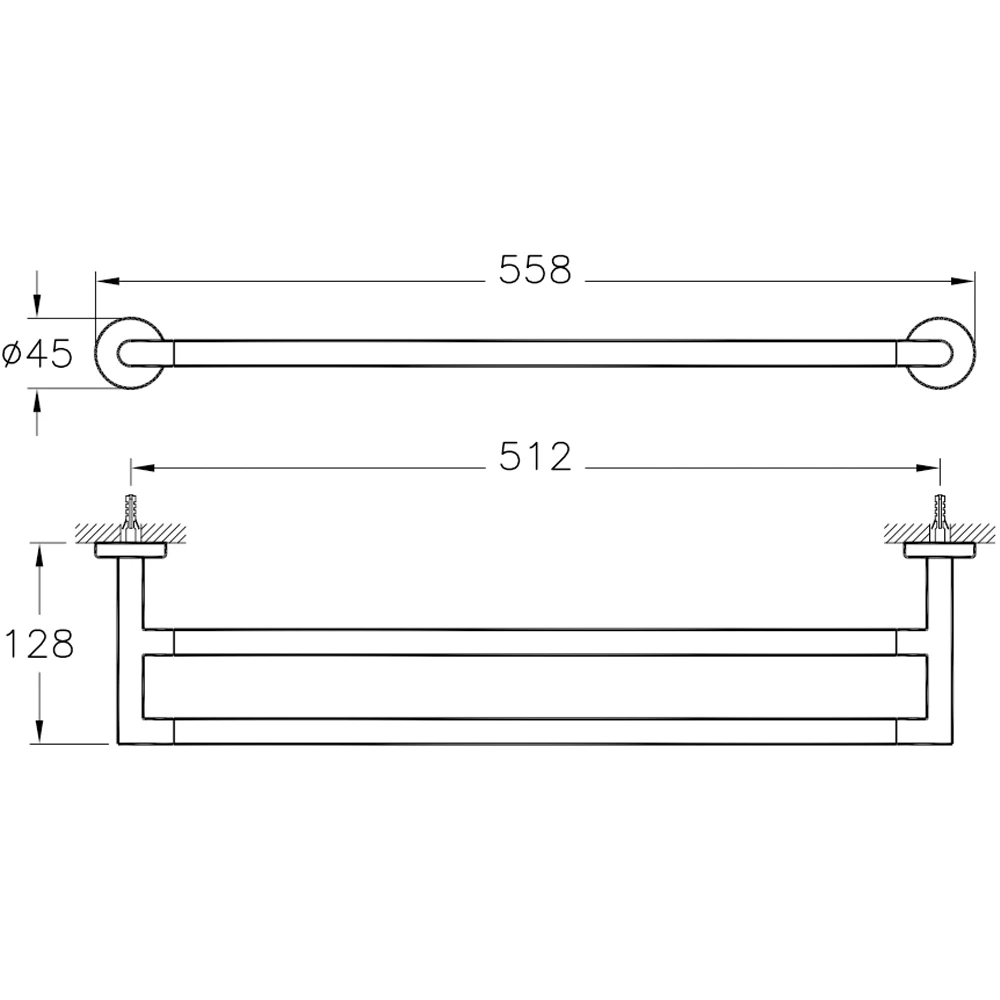 Vitra Minimax İkili Havluluk - A44794 Hemen Al