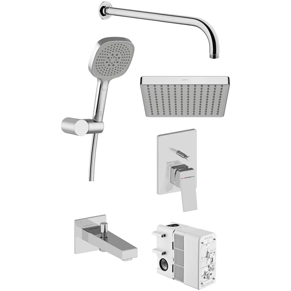 Vitra Minimax Square Ankastre Duş Seti - A49325 Hemen Al