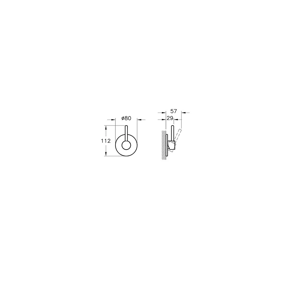 Vitra Mix-Yuvarlak Ankastre Stop Valf A41457 Hemen Al