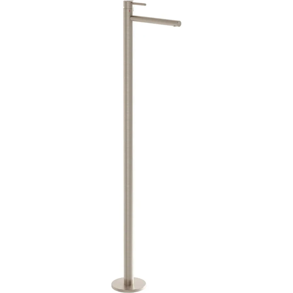 Vitra Origin Fırçalanmış Nikel Yerden Lavabo Bataryası - A4266334 Hemen Al
