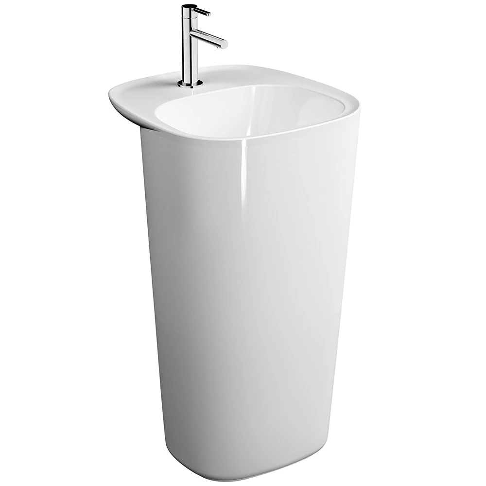 Vitra Plural 50x53 Cm Monoblok Lavabo 7814B403-0041 Hemen Al