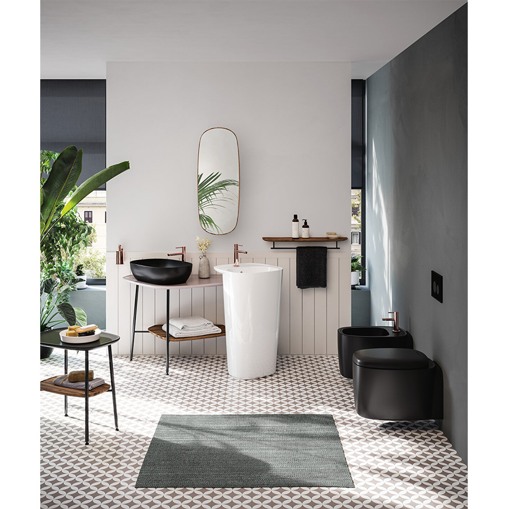 Vitra Plural 55 Cm Mat Siyah Asma Bide 7831B483-0288 Hemen Al