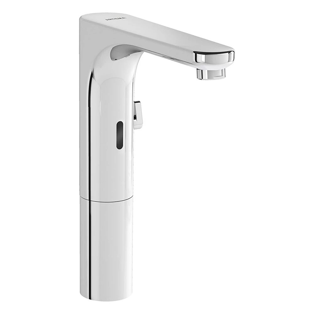 Vitra Root Round Temassız Çift Su Girişli Pilli Yüksek Lavabo Bataryası A47123 Hemen Al