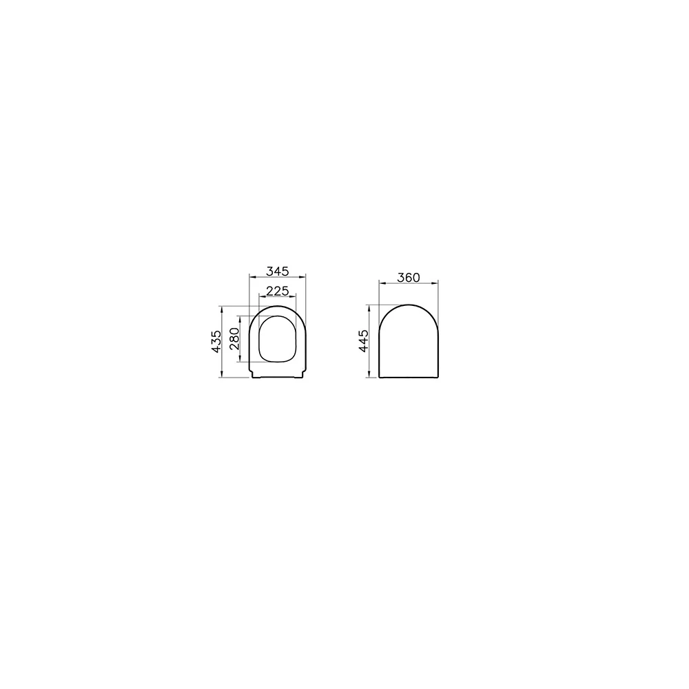 Vitra S50 Yavaş Kapanan Klozet Kapağı 108-003R009 Hemen Al