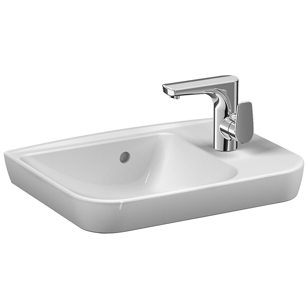 Vitra Sento 50x38 Cm Sağdan Etajerli Lavabo 5945B003-0029 Hemen Al
