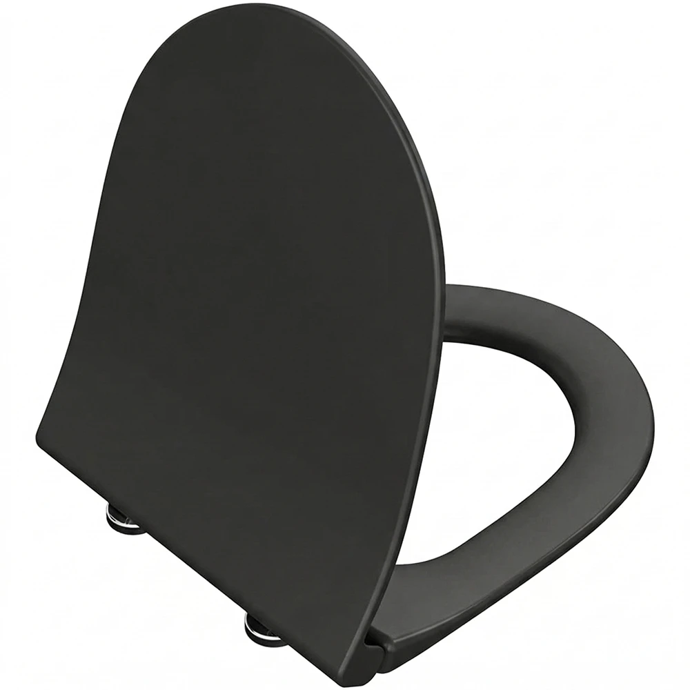 Vitra Sento Slim Yavaş Kapanır Mat Siyah Klozet Kapağı - 120-483R009 Hemen Al