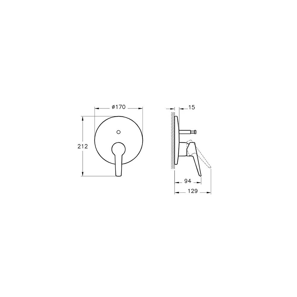 Vitra Solid S Ankastre Banyo Bataryası A42446 Hemen Al