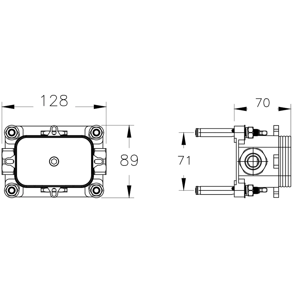 Vitra Strato 2 Fonksiyonlu Sıva Altı Duş Başlığı - A43713 Hemen Al