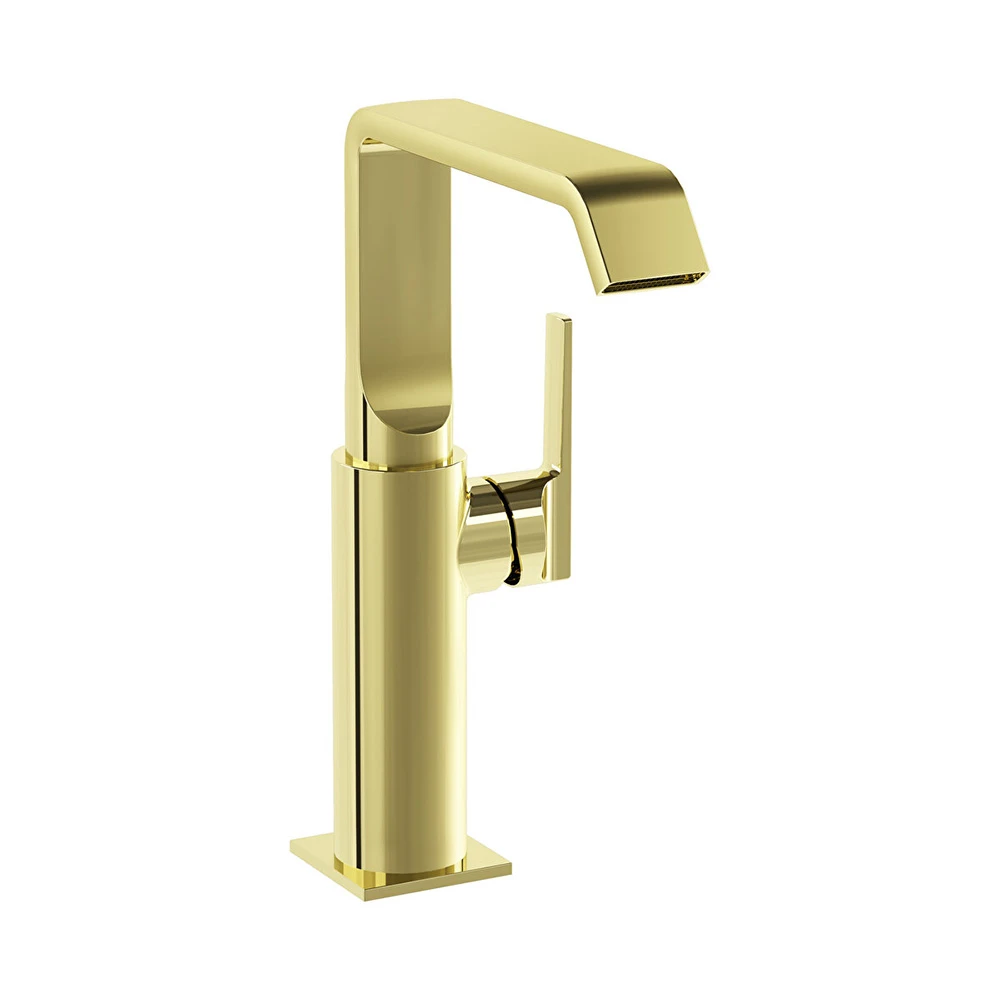 Vitra Suit Soft Altın Yüksek Lavabo Bataryası A4276574 Hemen Al
