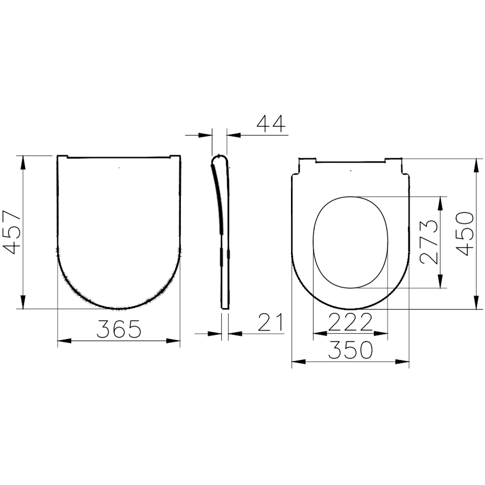 Vitra Universal Round Slim Yavaş Kapanır Mat Beyaz Klozet Kapağı - 231-401R009 Hemen Al