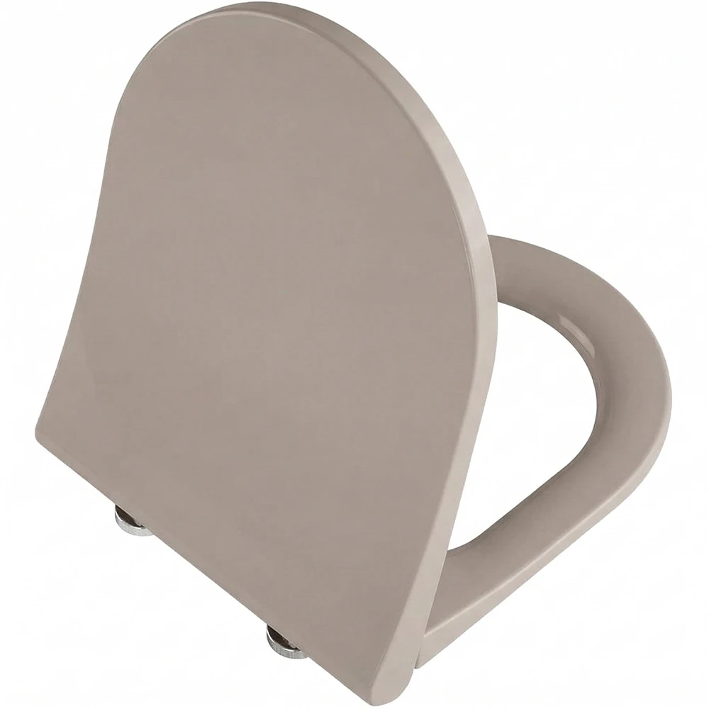 Vitra Universal Round Slim Yavaş Kapanır Mat Kum Beji Klozet Kapağı - 231-422R009 Hemen Al