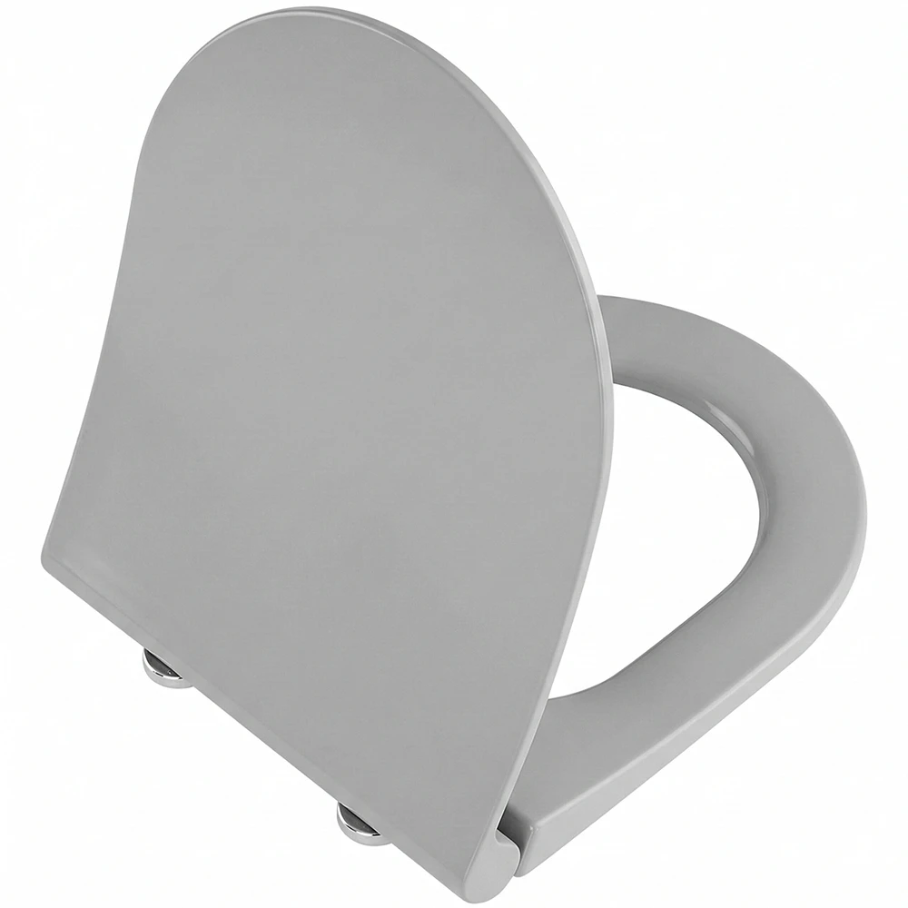 Vitra Universal Round Slim Yavaş Kapanır Mat Taş Gri Klozet Kapağı - 210-476R009 Hemen Al