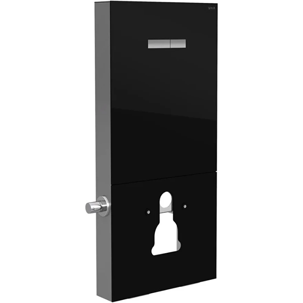 Vitra Vitrus 3-6 L Asma Klozetler İçin Stop Valfli Duvar Önü Siyah Cam Rezervuar - 870-5771-01 Hemen Al