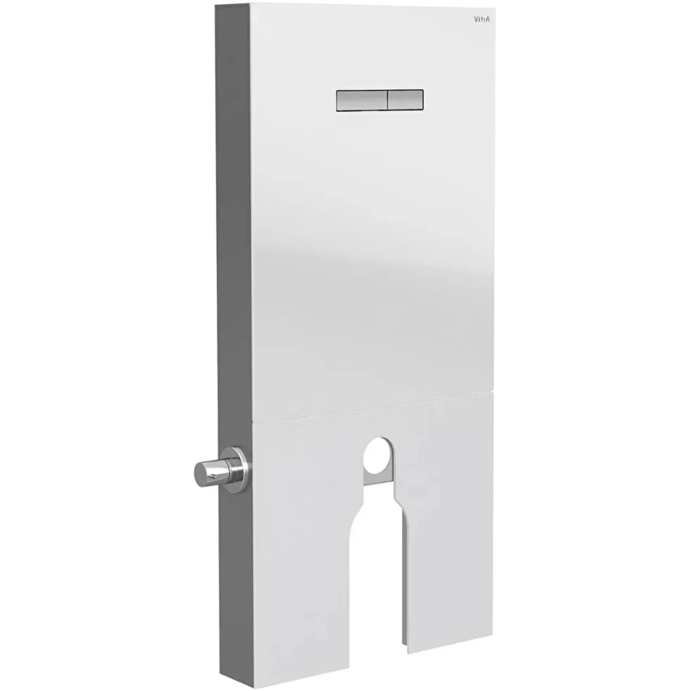 Vitra Vitrus 3-6 L Yerden Duvara Sıfır Klozetler İçin Stop Valfli Duvar Önü Beyaz Cam Rezervuar - 870-1770-01 Hemen Al