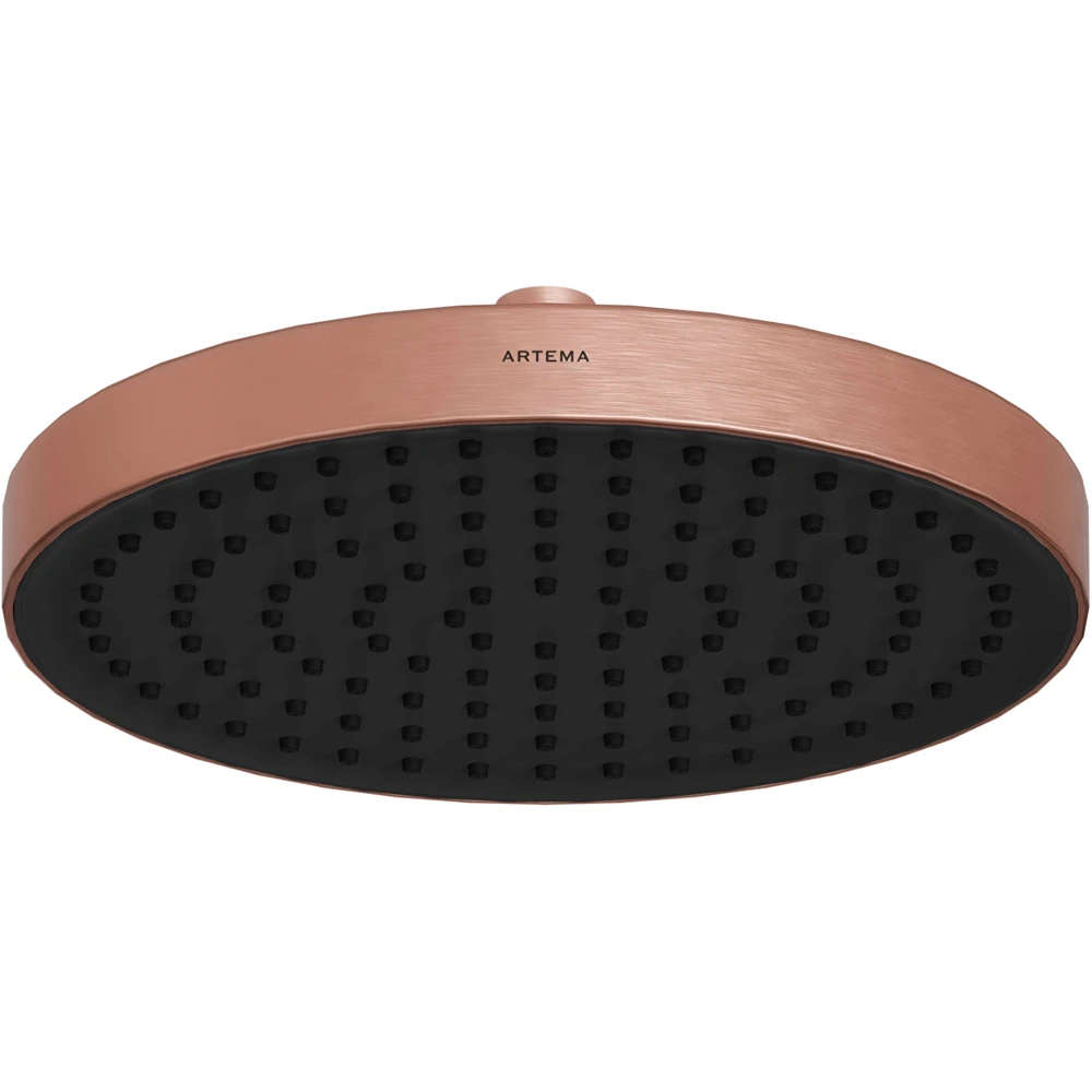 Artema Core Round 25 Cm 1 Fonksiyonlu Fırçalı Bakır Duş Başlığı - A4591224