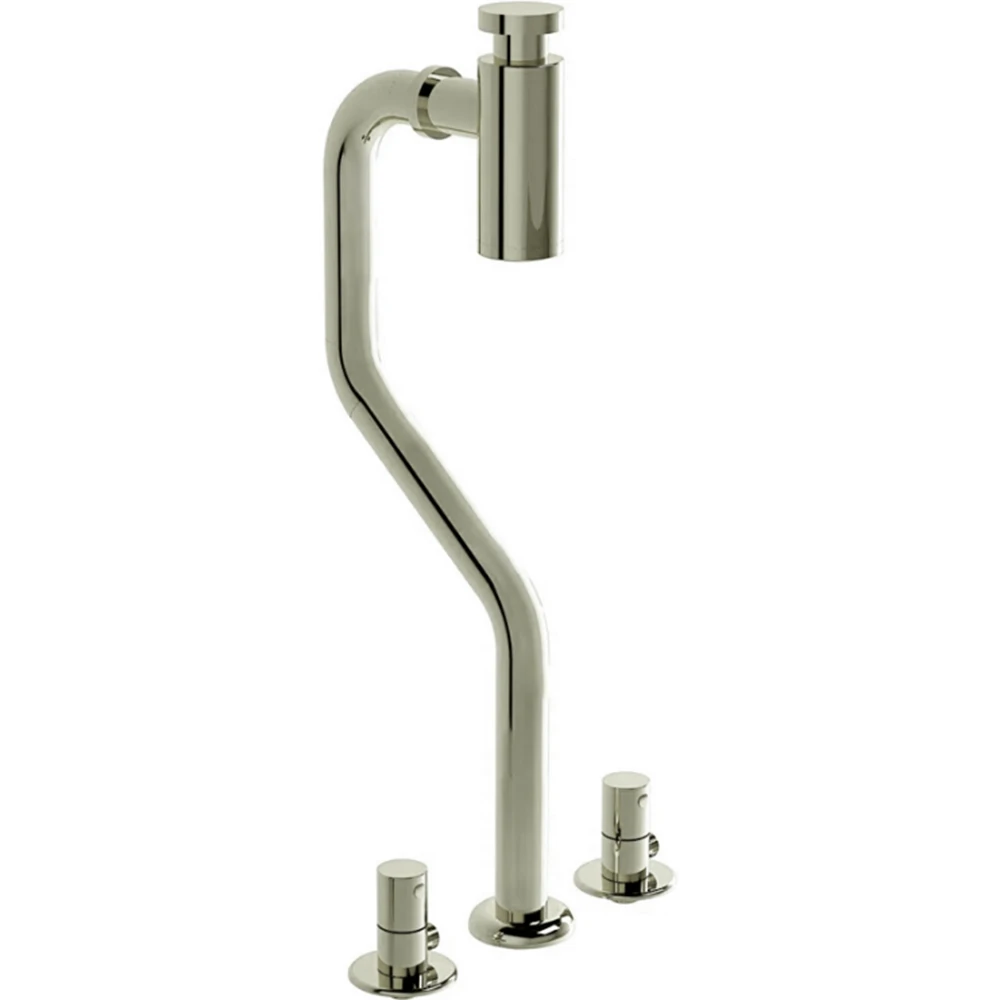 Artema Fırçalanmış Nikel Monoblok Lavabo Sifon Seti - A4515734