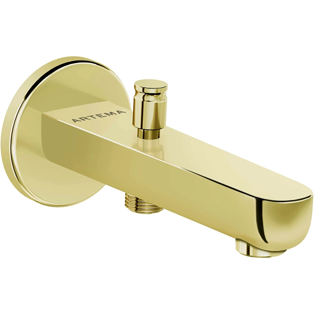 Artema Flow El Duşu Çıkışlı Soft Altın Çıkış Ucu - A4312674