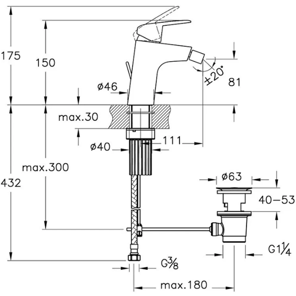 Artema Flow Round Bide Bataryası - A42933 2