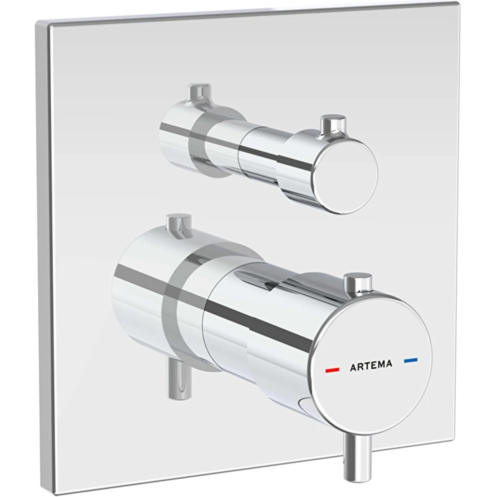 Artema AquaHeat Square Ankastre Termostatik Banyo Bataryası - A43268
