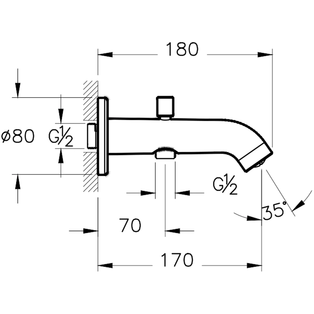 Artema Minimax Round El Duşu Çıkışlı Soft Bakır Çıkış Ucu - A4354229 2