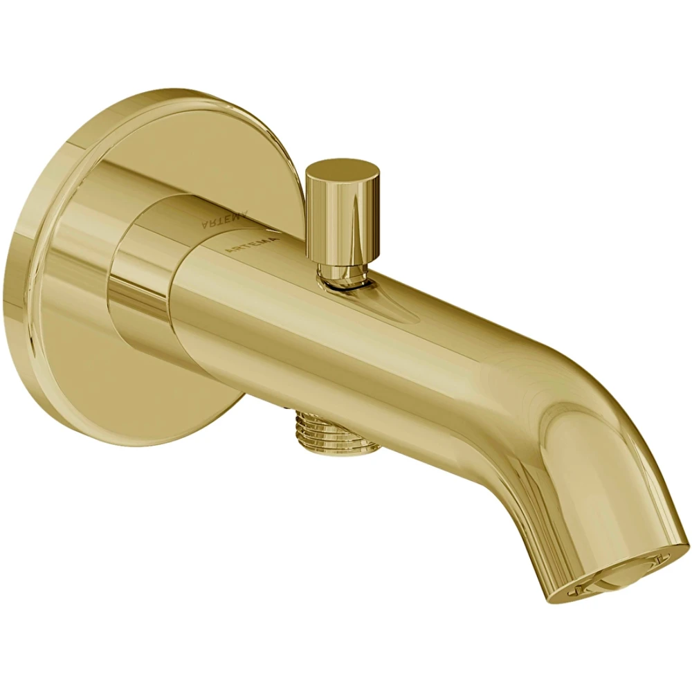 Artema Minimax Round El Duşu Çıkışlı Soft Altın Çıkış Ucu - A4354274