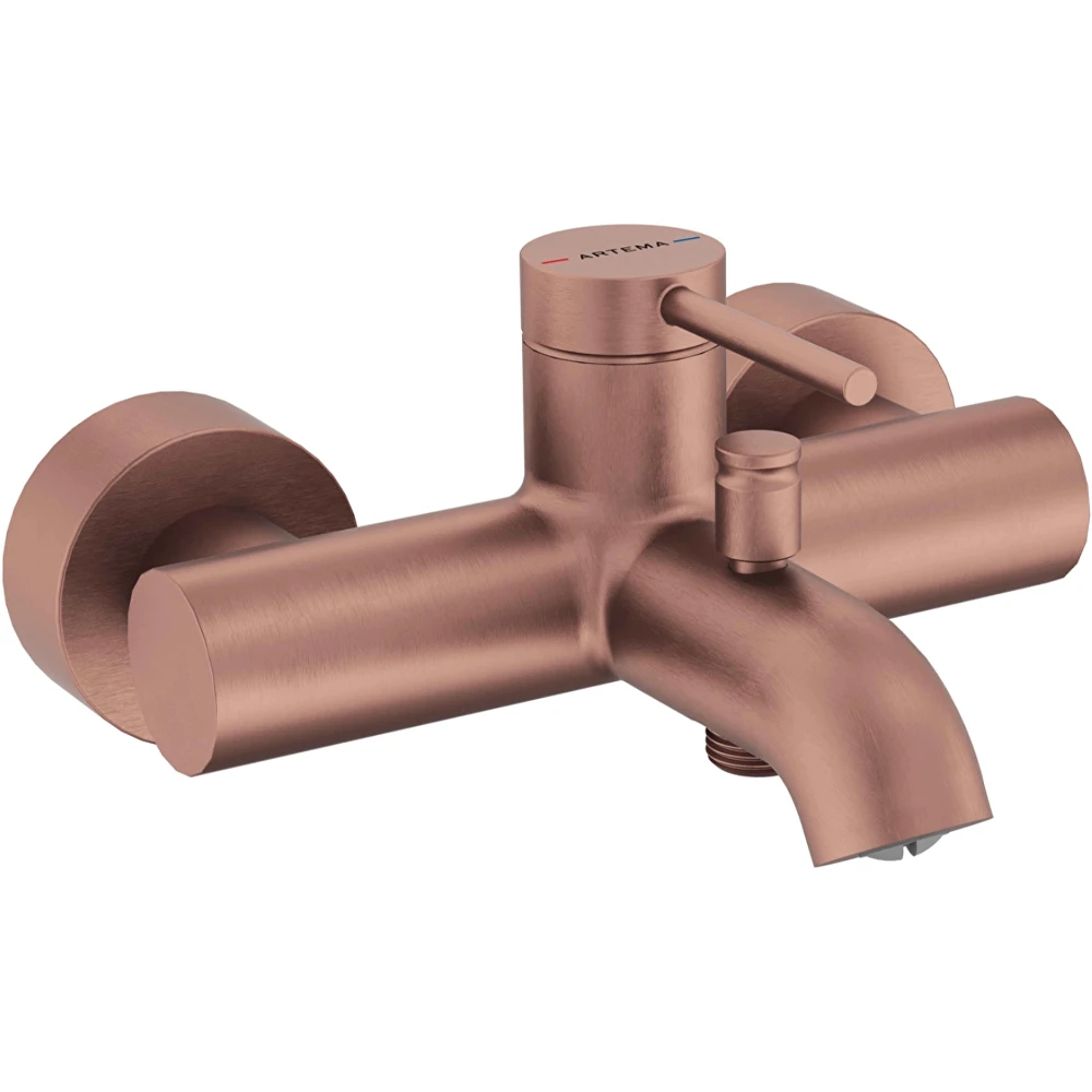 Artema Minimax Round Fırçalı Bakır Banyo Bataryası - A4354824