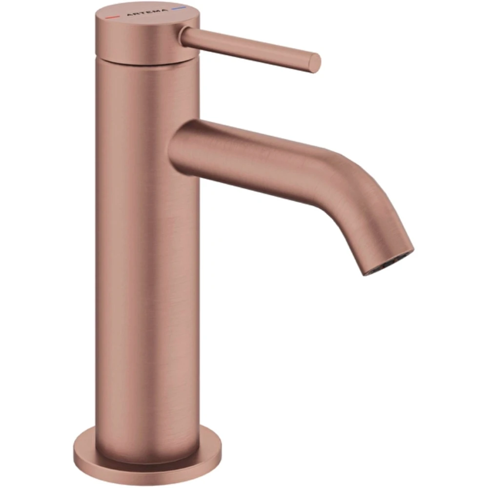 Artema Minimax Round Fırçalı Bakır Lavabo Bataryası - A4353024