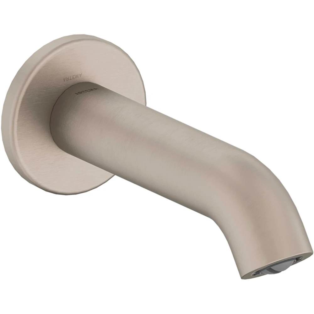 Artema Minimax Round Fırçalı Nikel Çıkış Ucu - A4354134