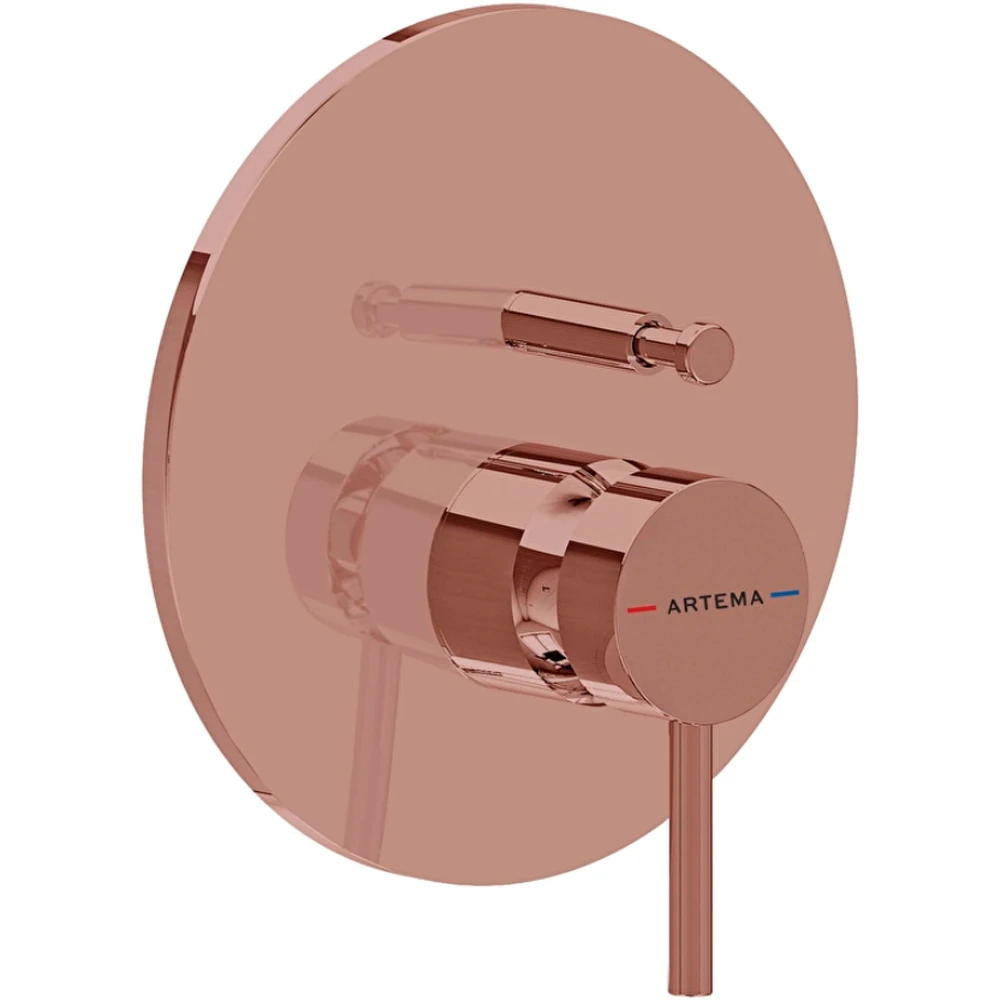 Artema Minimax Round Soft Bakır Ankastre Banyo Bataryası - A4370829