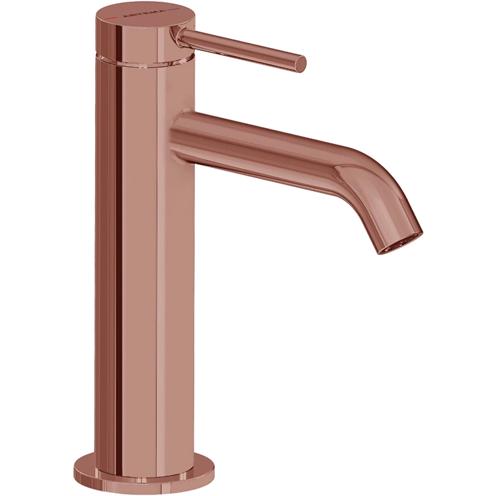 Artema Minimax Round Soft Bakır Yüksek Lavabo Bataryası - A4353229