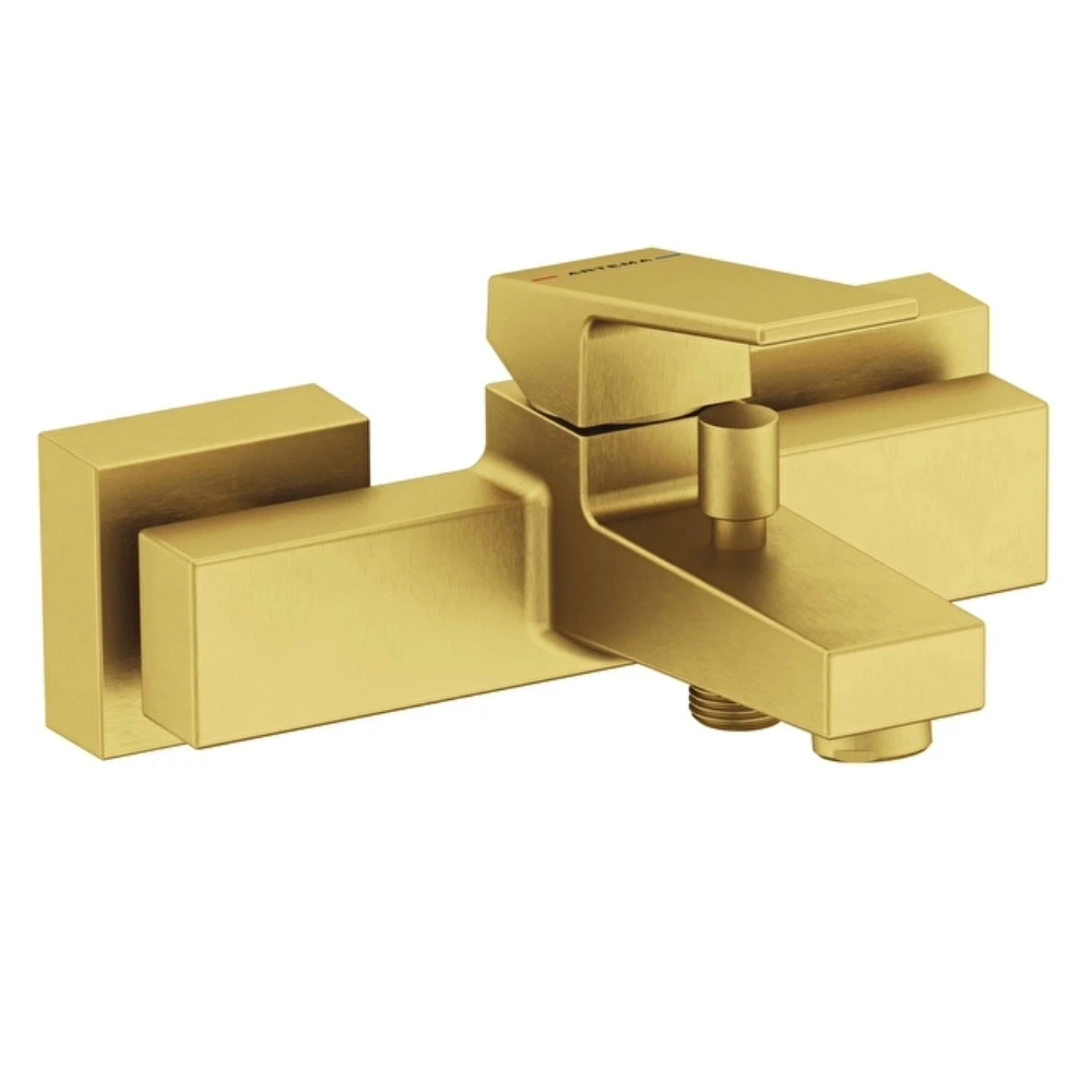 Artema Minimax Square Banyo Bataryası Fırçalı Altın A435202