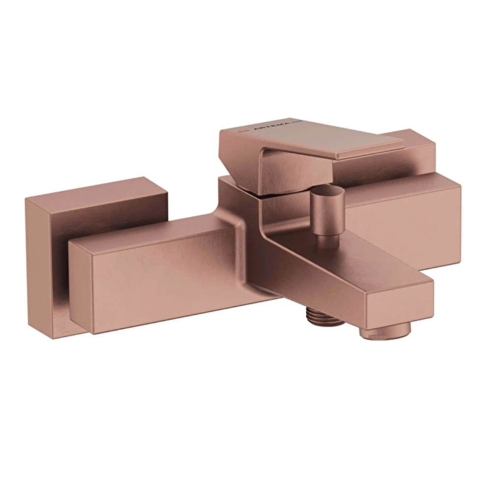 Artema Minimax Square Banyo Bataryası Fırçalı Bakır A4352024